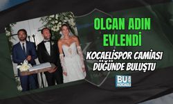 OLCAN ADIN EVLENDİ KOCAELİSPOR CAMİASI DÜĞÜNDE BULUŞTU
