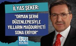 İLYAS ŞEKER: "ORMAN ŞERHİ DÜZENLEMESİYLE YILLARIN MAĞDURİYETİ SONA ERİYOR"