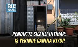 PENDİK'TE SİLAHLI İNTİHAR: İŞ YERİNDE CANINA KIYDI!