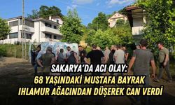 SAKARYA'DA ACI OLAY: 68 YAŞINDAKİ MUSTAFA BAYRAK IHLAMUR AĞACINDAN DÜŞEREK CAN VERDİ