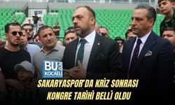 SAKARYASPOR’DA KRİZ SONRASI KONGRE TARİHİ BELLİ OLDU