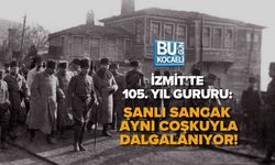 İZMİT'TE 105. YIL GURURU: ŞANLI SANCAK AYNI COŞKUYLA DALGALANIYOR!