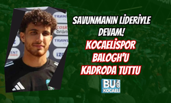 SAVUNMANIN LİDERİYLE DEVAM! KOCAELİSPOR BALOGH’U KADRODA TUTTU