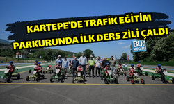 KARTEPE’DE TRAFİK EĞİTİM PARKURUNDA İLK DERS ZİLİ ÇALDI