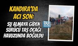 KANDIRA'DA ACI SON: SU ALMAYA GİDEN SÜRÜCÜ TAŞ OCAĞI HAVUZUNDA BOĞULDU