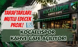 TARAFTARLARI MUTLU EDECEK PROJE! KOCAELİSPOR KAHVE CAFE AÇILIYOR!