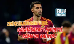 ZEKİ ÇELİK KARARINI VERDİ: GALATASARAY'I REDDETTİ, ROMA'DA KALIYOR!