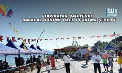 HARİKALAR SAHİLİ’NDE BABALAR GÜNÜNE ÖZEL UÇURTMA ŞENLİĞİ