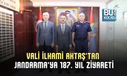 VALİ İLHAMİ AKTAŞ’TAN JANDARMA’YA 187. YIL ZİYARETİ