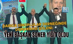 DARICA SİNOPLULAR DERNEĞİNDE DEMOKRASİ ŞÖLENİ: YENİ BAŞKAN SONER YİĞİT OLDU