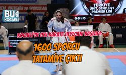KOCAELİ’DE DEV KARATE HEYECANI BAŞLADI: 1600 SPORCU TATAMİYE ÇIKTI