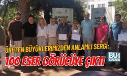 ÜRETEN BÜYÜKLERİMİZDEN ANLAMLI SERGİ: 100 ESER GÖRÜCÜYE ÇIKTI