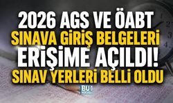 2026 AGS VE ÖABT SINAVA GİRİŞ BELGELERİ ERİŞİME AÇILDI! SINAV YERLERİ BELLİ OLDU