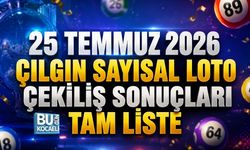 25 TEMMUZ 2026 ÇILGIN SAYISAL LOTO SONUÇLARI AÇIKLANDI! İŞTE KAZANDIRAN NUMARALAR