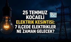 25 TEMMUZ KOCAELİ ELEKTRİK KESİNTİSİ: 7 İLÇEDE ELEKTRİKLER NE ZAMAN GELECEK?