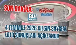 SON DAKİKA: 4 TEMMUZ 2026 ÇILGIN SAYISAL LOTO SONUÇLARI AÇIKLANDI!