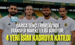 DARICA GENÇLERBİRLİĞİ’NDE TRANSFER HAREKETLİLİĞİ SÜRÜYOR: 4 YENİ İSİM KADROYA KATILDI