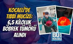 KOCAELİ'DE TIBBİ MUCİZE: 6,5 KİLOLUK BÖBREK TÜMÖRÜ ALINDI
