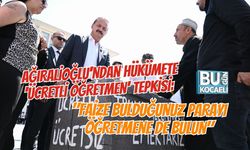 AĞIRALİOĞLU'NDAN HÜKÜMETE 'ÜCRETLİ ÖĞRETMEN' TEPKİSİ: "FAİZE BULDUĞUNUZ PARAYI ÖĞRETMENE DE BULUN"