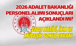 2026 ADALET BAKANLIĞI PERSONEL ALIMI SONUÇLARI AÇIKLANDI MI? ZABIT KATİBİ, İKM VE MÜBAŞİR SONUÇ EKRANI