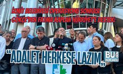 İZMİT BELEDİYESİ OPERASYONU SONRASI SERTİF GÖKÇE’DEN FATMA KAPLAN HÜRRİYET’E DESTEK: “ADALET HERKESE LAZIM”