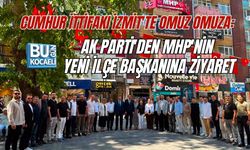 CUMHUR İTTİFAKI İZMİT'TE OMUZ OMUZA: AK PARTİ'DEN MHP'NİN YENİ İLÇE BAŞKANINA ZİYARET