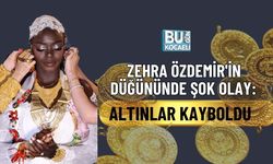 ZEHRA ÖZDEMİR'İN DÜĞÜNÜNDE ŞOK OLAY: ALTINLAR KAYBOLDU
