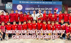 AMATÖRLERİN ÖDÜL GECESİNDE KÖRFEZ GENÇLERBİRLİĞİ RÜZGARI ESTİ!