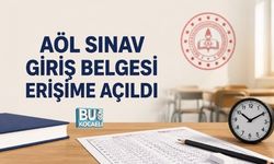 AÖL SINAV GİRİŞ BELGESİ ERİŞİME AÇILDI