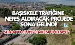 BAŞİSKELE TRAFİĞİNE NEFES ALDIRACAK PROJEDE SONA GELİNDİ! SELAHATTİN EYYÜBİ CADDESİ YENİLENİYOR