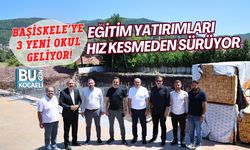 BAŞİSKELE’YE 3 YENİ OKUL GELİYOR! EĞİTİM YATIRIMLARI HIZ KESMEDEN SÜRÜYOR