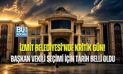 İZMİT BELEDİYESİ’NDE KRİTİK GÜN! BAŞKAN VEKİLİ SEÇİMİ İÇİN TARİH BELLİ OLDU