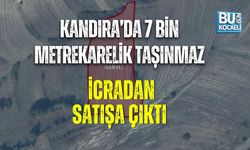 KANDIRA’DA 7 BİN METREKARELİK TAŞINMAZ İCRADAN SATIŞA ÇIKTI