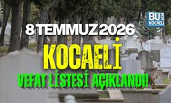 KOCAELİ’DE 8 TEMMUZ CENAZE LİSTESİ BELLİ OLDU