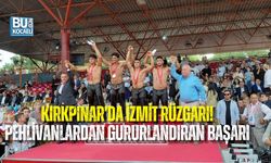 KIRKPINAR’DA İZMİT RÜZGARI! PEHLİVANLARDAN GURURLANDIRAN BAŞARI