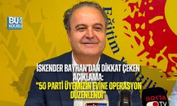 İSKENDER BAYHAN’DAN DİKKAT ÇEKEN AÇIKLAMA: “50 PARTİ ÜYEMİZİN EVİNE OPERASYON DÜZENLENDİ”