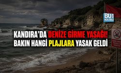 KANDIRA’DA DENİZE GİRME YASAĞI! BAKIN HANGİ PLAJLARA YASAK GELDİ