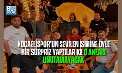 KOCAELİSPOR’UN SEVİLEN İSMİNE ÖYLE BİR SÜRPRİZ YAPTILAR Kİ! O ANLARI UNUTAMAYACAK