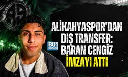 ALİKAHYASPOR'DAN DIŞ TRANSFER: BARAN CENGİZ İMZAYI ATTI