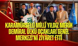 KARAMÜRSELLİ MİLLÎ YILDIZ MERİH DEMİRAL ÜLKÜ OCAKLARI GENEL MERKEZİ’Nİ ZİYARET ETTİ