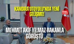 MEHMET AKİF YILMAZ KANDIRA OTOYOLU’NU BAKANA TAŞIDI: ÜSTGEÇİTLER VE KEFKEN BAĞLANTISI GÖRÜŞÜLDÜ