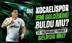 KOCAELİSPOR YENİ GOLCÜSÜNÜ BULDU MU? 23 YAŞINDAKİ FORVET GELİYOR MU?