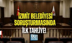 İZMİT BELEDİYESİ SORUŞTURMASINDA İLK TAHLİYE!