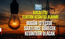 KOCAELİ’DE ELEKTRİK KESİNTİSİ ALARMI! BUGÜN 13 İLÇEDE SAATLERCE SÜRECEK KESİNTİLER OLACAK