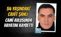 54 YAŞINDAKİ CAHİT ŞANLI CAMİ AVLUSUNDA HAYATINI KAYBETTİ