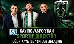 ÇAYIROVASPOR'DAN SPORTİF DİREKTÖR UĞUR KAYA İLE YENİDEN ANLAŞMA