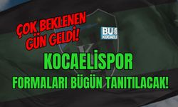 ÇOK BEKLENEN GÜN GELDİ! KOCAELİSPOR FORMALARI BÜGÜN TANITILACAK!