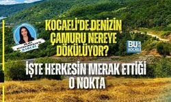 KOCAELİ'DE DENİZİN ÇAMURU NEREYE DÖKÜLÜYOR? İŞTE HERKESİN MERAK ETTİĞİ O NOKTA