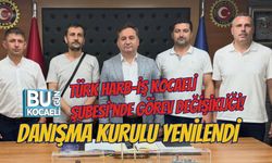 TÜRK HARB-İŞ KOCAELİ ŞUBESİ'NDE GÖREV DEĞİŞİKLİĞİ! DANIŞMA KURULU YENİLENDİ
