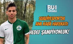 SUADİYESPOR’DA ANIL KABİL HAREKATI: HEDEF ŞAMPİYONLUK!